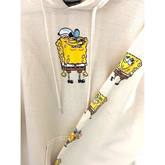 Nickelodeon‎ Sponge Bob Square Pants Hoodie M - Picture 2 of 5